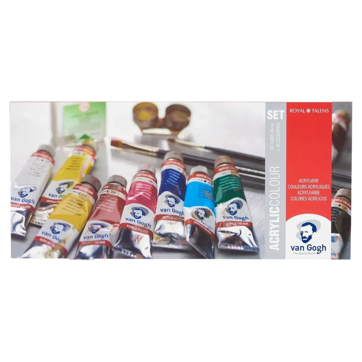 Van Gogh akrylfärg - Combi Set 10x40 ml
