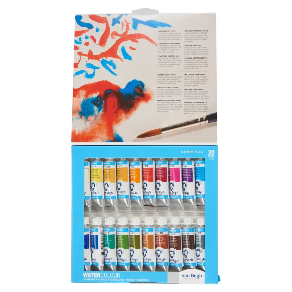 van Gogh akvarellfärger i set – 20x10 ml