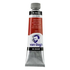 V Gogh olja 40ml Transp.ox.red