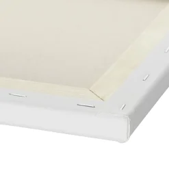 4 vita Stretched Canvas / målardukar i A4-storlek, 210×297 mm