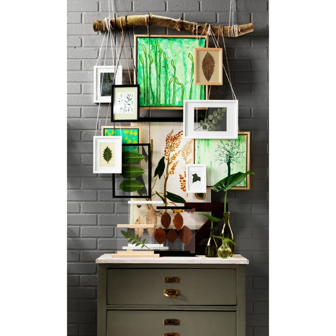 Vit passepartout 40×50 cm – innermått 29×39 cm