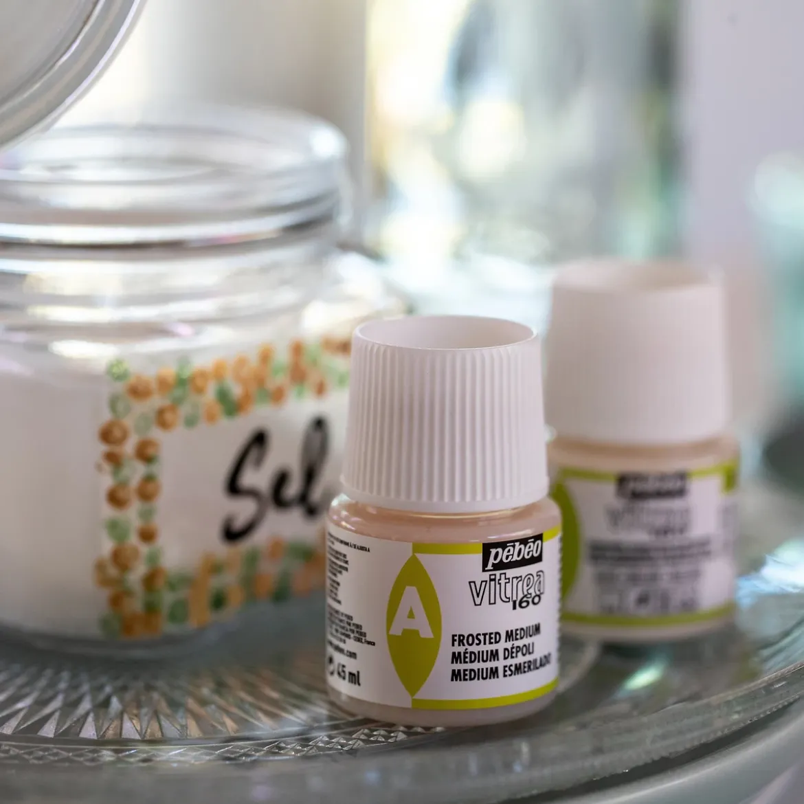 Vitrea glasfärg pastel 6x20ml