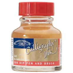 Winsor & Newton Calligraphy Ink, Opaque 30 ml Gold 283