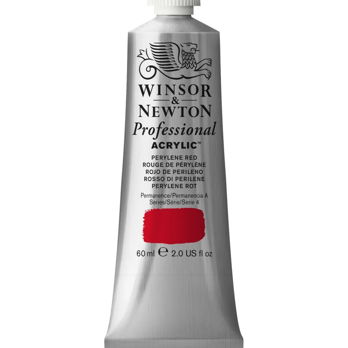 Winsor & Newton Professional akrylfärg 60 ml Perylene Red 464