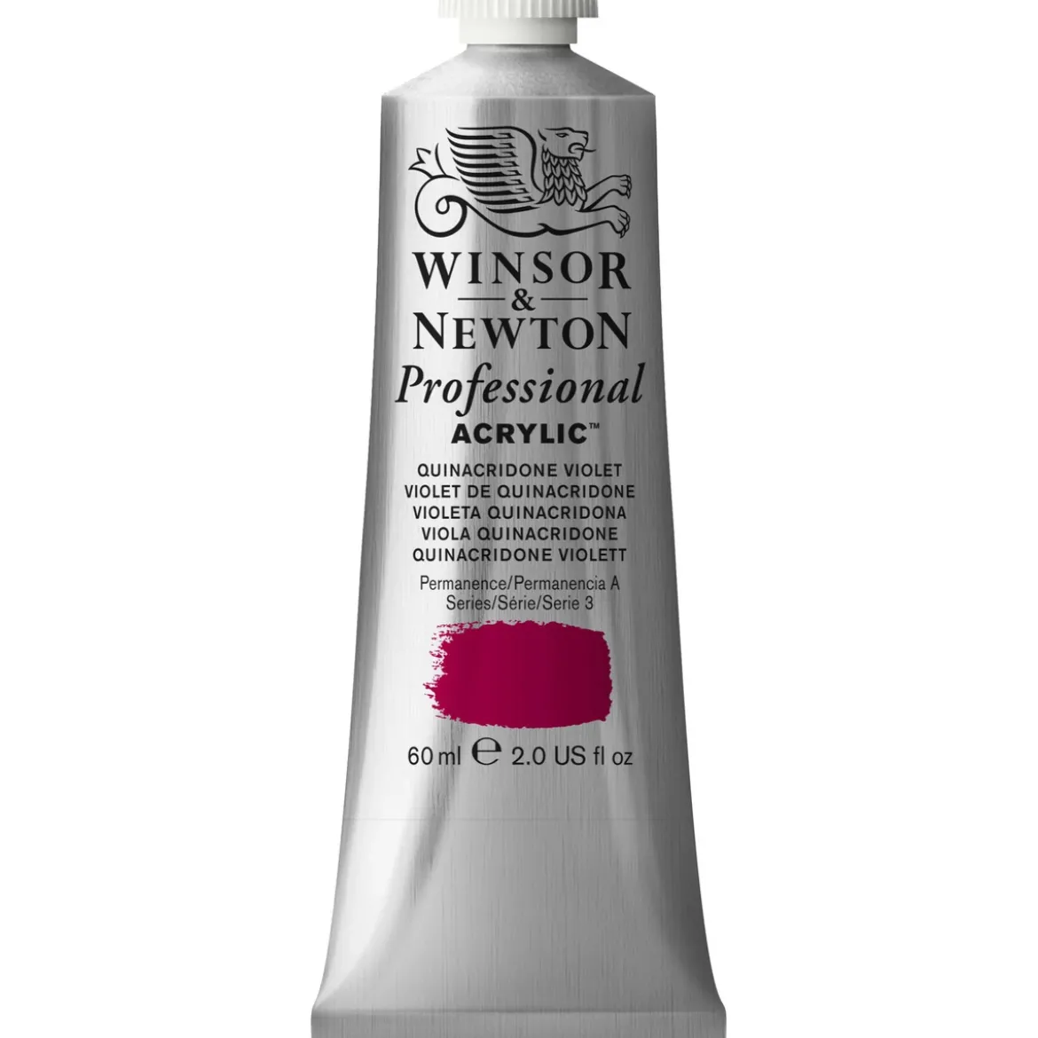 Winsor & Newton Professional akrylfärg 60 ml Quinacridone Violet 550