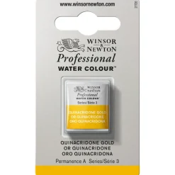 Winsor & Newton Professional akvarellfärg halvkopp Transparent Gold Deep 547