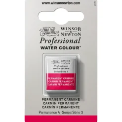 Winsor & Newton Professional akvarellfärg halvkopp Permanent Carmine 479