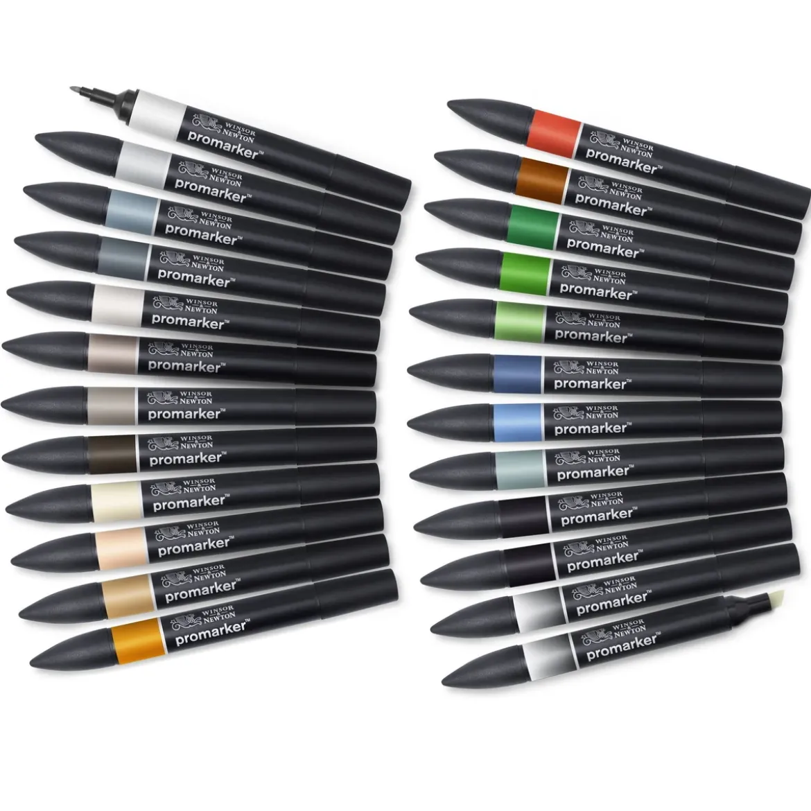 Winsor & Newton Promarker Architectural tones 24