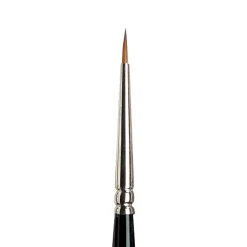 Winsor & Newton Series 7 Finest Sable 00, handgjord & exklusiv akvarellpensel med rund spets av mårdhår