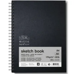 Winsor & Newton Sketch spiralbunden skissbok A4 (210×297 mm), 50 ark, 170 g/m²