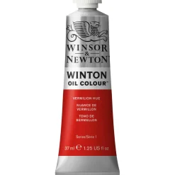 Winsor & Newton Winton oljefärg 37 ml Vermilion Hue 682