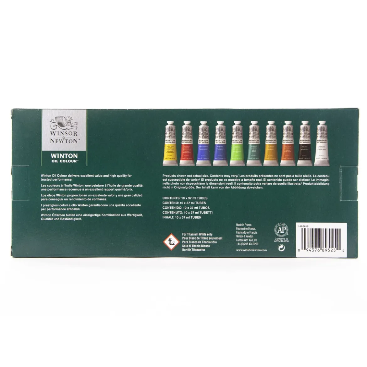 Winton Oil Col Start Set 10x37
