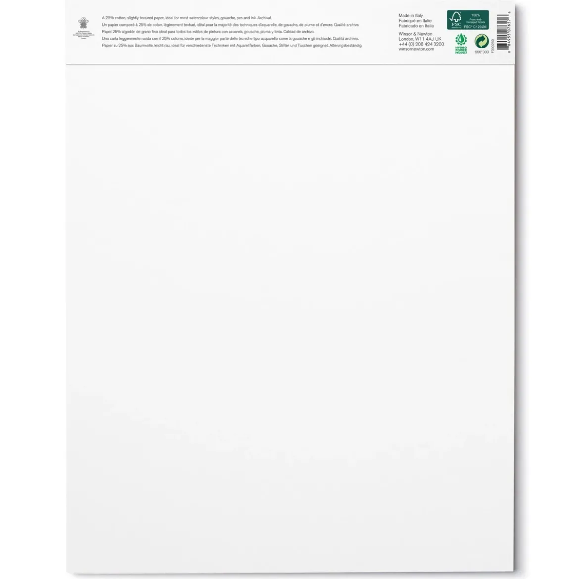 W&N akvarellblock 300g 26x36cm