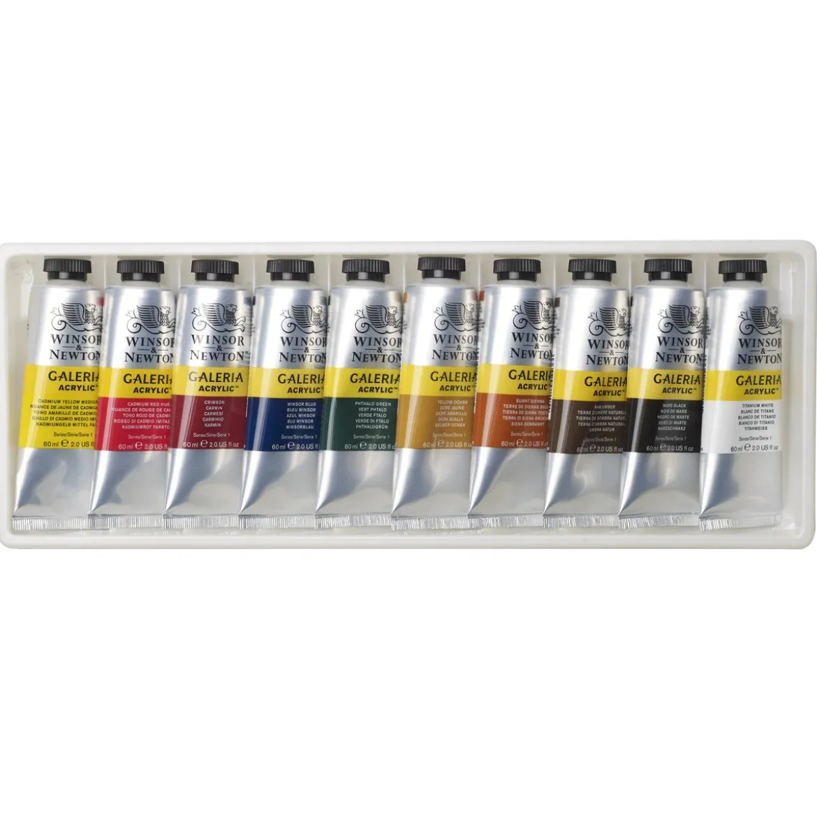 W&N Galeria set 10x60 ml