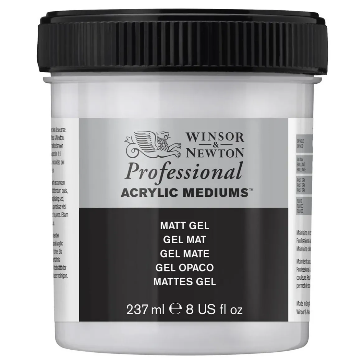W&N Matt Gel 237ml