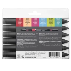 W&N Prom. Brush 6xMid T. Set