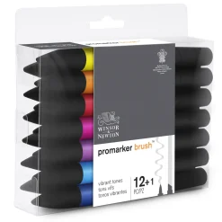 W&N Prom. Brush 12xVibrant Set