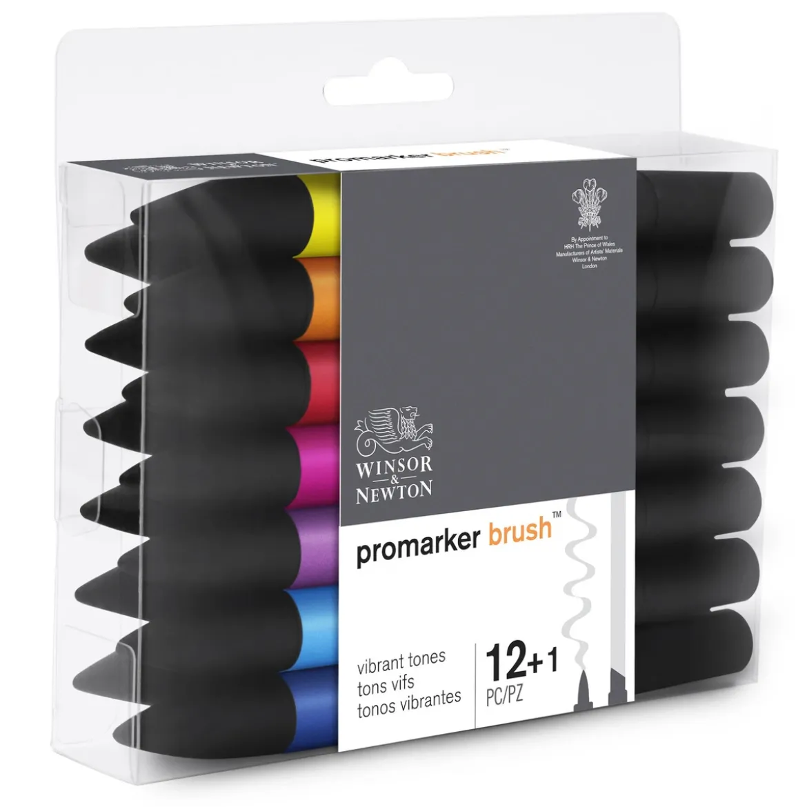 W&N Prom. Brush 12xVibrant Set